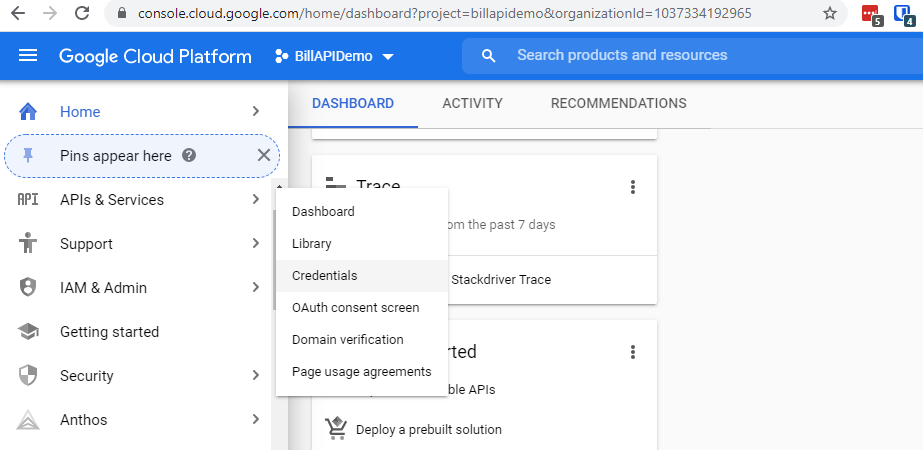 Google API Key